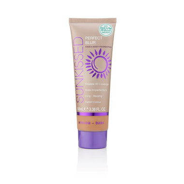 Sunkissed Perfect Blur Face & Body Foundation 100ml - Medium Dark - Quality Home Clothing| Beauty