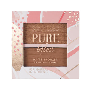 Sunkissed Pure Glow Matte Bronzer Duo 2 x 6.5g - Makeup