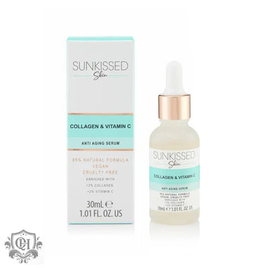 Sunkissed Skin Anti Aging Collagen + Vitamin C Face Serum 30ml - Skin Care