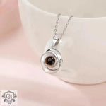 Swirling Memories Projection Necklace -  QH Clothing