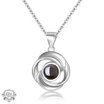 Swirling Memories Projection Necklace -  QH Clothing