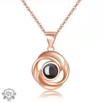 Swirling Memories Projection Necklace -  QH Clothing