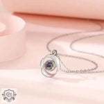 Swirling Memories Projection Necklace -  QH Clothing