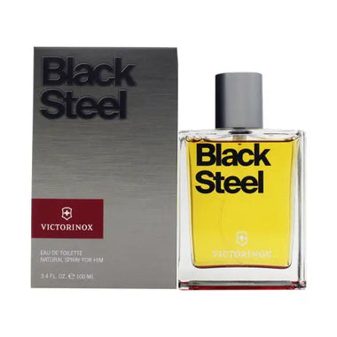 Swiss Army Black Steel Eau de Toilette 100ml Sprej - Fragrance