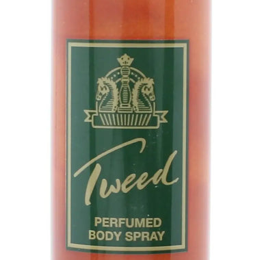 Orange and green Trend aerosol spray can for London Tweed Bodysprej 75ml