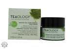 Teaology Matcha Tea Ultra-Firming Face Cream in green and white packaging, 50ml