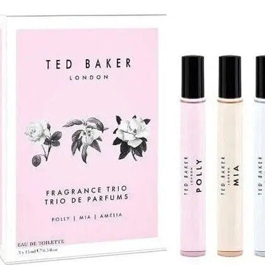 Ted Baker Trio Gift Set 15ml Mia EDT + 15ml Polly EDT + 15ml EDT Amelia - QH Clothing