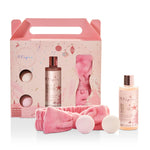 The Kind Edit Co. Utopia Headband Gift Set 200ml Bath & Shower Gel + 2 x 50g Bath Fizzers + Headband - Shower & Body