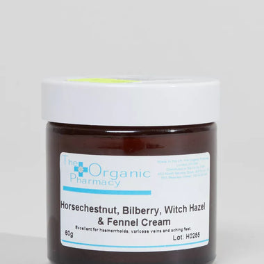 The Organic Pharmacy Horsechestnut Bilberry Witch Hazel & Fennel Cream 60g - Bath & Body