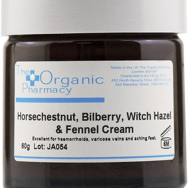 The Organic Pharmacy Horsechestnut Bilberry Witch Hazel & Fennel Cream 60g - Bath & Body