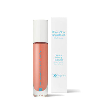 The Organic Pharmacy Sheer Glow Liquid Blush 5ml - Apricot - Cosmetics