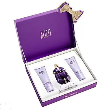 Thierry Mugler Alien Gift Set 30ml EDP + 50ml Body Lotion + 50ml Shower Gel - QH Clothing