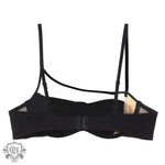 Thin Mesh Stitching Push-Up Bra Set - Clothing