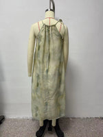 Chinese Oil Painting Tie Dye Dress - QH Clothing