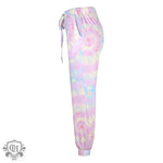 Tie Dye Lace Up Leggings - QH Clothing