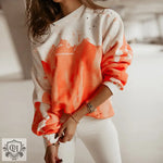 Tie-Dye Loose Fit Sweatshirt - QH Clothing