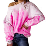 Tie-Dye Loose Fit Sweatshirt - QH Clothing