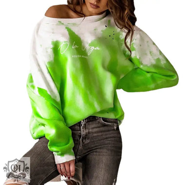 Tie-Dye Loose Fit Sweatshirt - QH Clothing