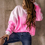 Tie-Dye Loose Fit Sweatshirt - QH Clothing