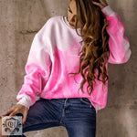 Tie-Dye Loose Fit Sweatshirt - QH Clothing