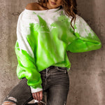 Tie-Dye Loose Fit Sweatshirt - QH Clothing