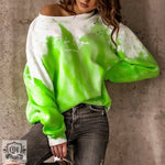 Tie-Dye Loose Fit Sweatshirt - QH Clothing