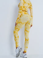 Tie Dye High Waist Yoga Suit - QH Clothing