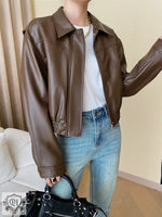 Yupi Casual Leather Jacket - QH Clothing