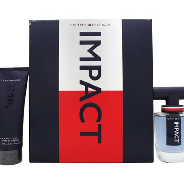 Tommy Hilfiger Impact Presentset with 50ml EDT and 100ml Body Wash in a stylish gift box