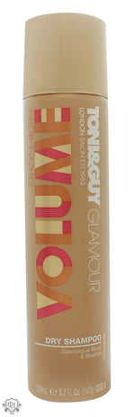 Tan Volume Dry Shampoo can from Toni & Guy Glamour Sky High Volume, 250ml