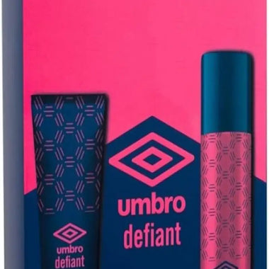 Umbro Defiant Gift Set 150ml Body Spray + 150ml Body Wash - Bath & Body