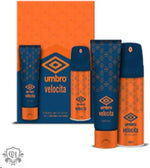 Umbro Velocita Gift Set 150ml Body Spray + 150ml Body Wash - Bath & Body