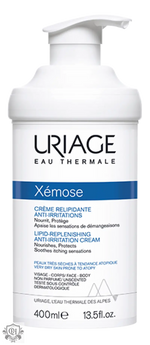 Uriage Xemose Lipid-Replenishing Anti-Irritation Cream 400ml - Skin Care