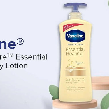 Vaseline Intensive Care Essential Healing Body Lotion 600ml - QH Clothing