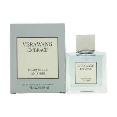 Vera Wang Embrace Periwinkle & Iris Eau de Toilette 30ml Spray displayed elegantly