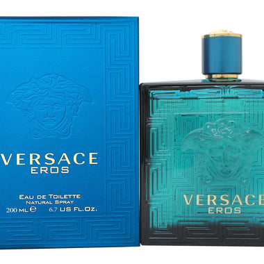 Versace Eros Eau de Toilette 200ml Spray - Fragrance