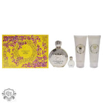 Versace Eros pour Femme Gift Set 100ml EDP + 5ml EDP + 100ml Body Lotion + 100ml Shower Gel - Fragrance