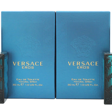 Versace Eros Presentset 2 x 30ml EDT Spray - Fragrance