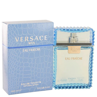 Versace Man Eau Fraiche Aftershave Lotion 100ml Splash - Fragrance