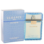 Versace Man Eau Fraiche Aftershave Lotion 100ml Splash - Fragrance