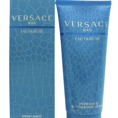 Versace Man Eau Fraiche Bath & Shower Gel 200ml - Shower & Body Care