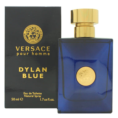 Versace Pour Homme Dylan Blue Eau de Toilette 50ml Spray - Fragrance