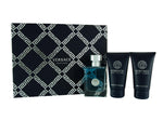 Versace pour Homme Giftset 50ml EDT + 50ml Duschgel + 50ml Aftershave Balm - Fragrance