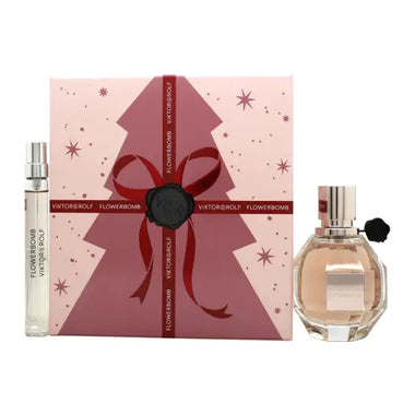 Viktor & Rolf FlowerBomb Christmas Edition Gift Set 50ml EDP + 10ml EDP - Fragrance