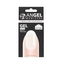 W7 Angel Manicure Gel 2 in 1 Base & Top Coat 15ml - Cosmetics