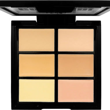 W7 Got It Covered Concealer Palette - 6 Creamy - Cosmetics