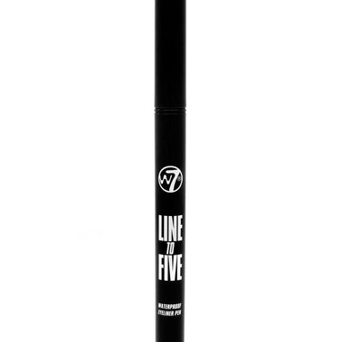 W7 Line to Five Waterproof Eyeliner Pen 5g - Cosmetics