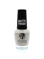 W7 Matte Nail Polish 15ml - 158 Matte Latte - Cosmetics