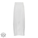 Fall French Milky White Office Mopping Skirt Loose Profile Slimming Casual Dress Women - Quality Home Clothing| Beauty