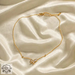 Exquisite 18K Gold Diamond Butterfly Necklace -  QH Clothing